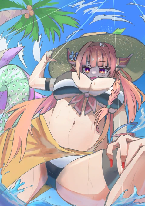 #みかじ絵水着はいつでも描いていい! 