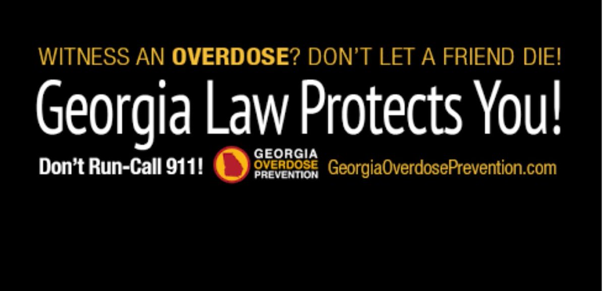Do you know about the Amnesty Law?

Most overdoses occur in the presence of others. Fear of arrest and prosecution prevents many people from calling 911. Georgia’s Amnesty Law protects victims and callers seeking medical assistance at drug or alcohol overdose scenes.  #amnestylaw