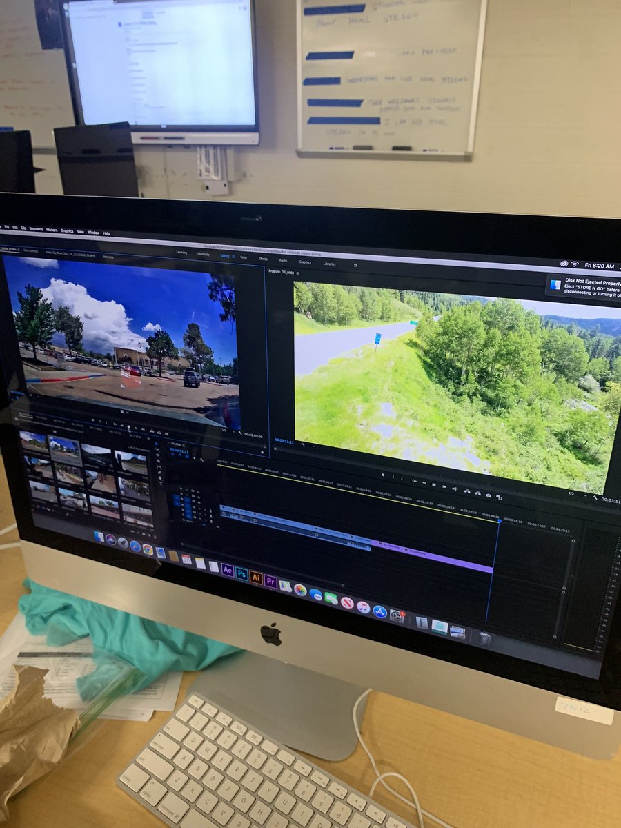 Students in graphics hard at work right away on a Friday! Students working on: Apparel design, large format designing &amp; printing, studying for Adobe certification, HTML coding for web design, and finishing up video editing! <a href="/PCTAProvidence/">PCTA</a> <a href="/pvdschools/">Providence Public Schools</a> <a href="/SkillsUSARI/">SkillsUSA RI</a>