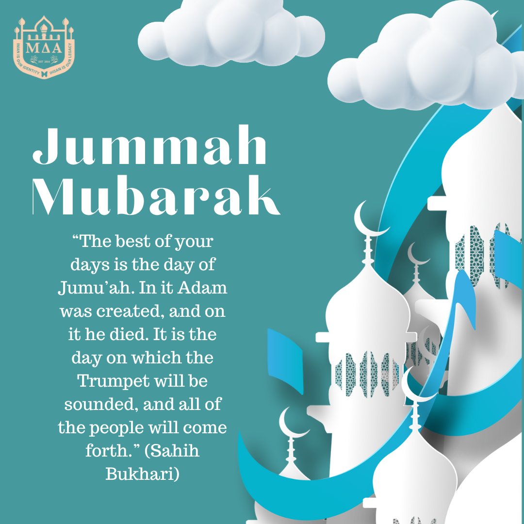 mudeltaalpha's tweet image. May the blessings of Allah be upon us on this day of Jumma Mubarak. Let us all strive to be better Muslims and serve our community.

#jummah #mudeltaalpha @sorority