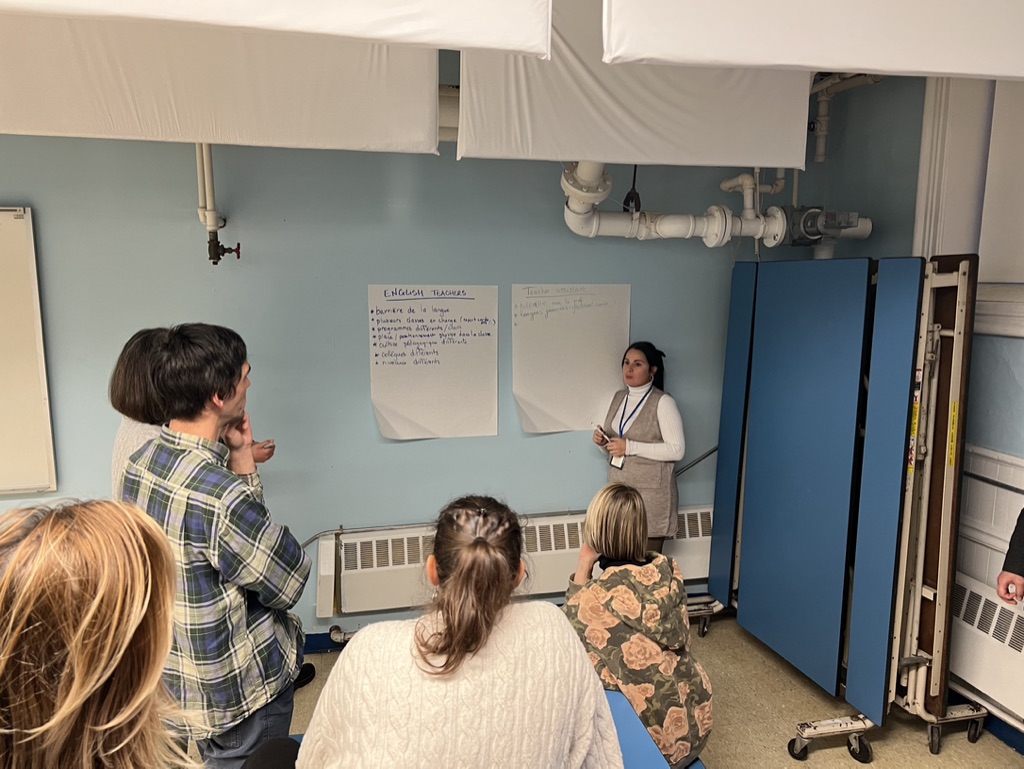 Mlf_america's tweet image. A full rich day. Learning walks + Empathy as Part of the Path to Equity with @eburdge. Engaged, committed educators @TheFASRIMind thinking, sharing, listening. Invested in an inclusive school culture! #makingcaringcommon #hgse #empathy #equity #bilingualism @Mlfpedagogie