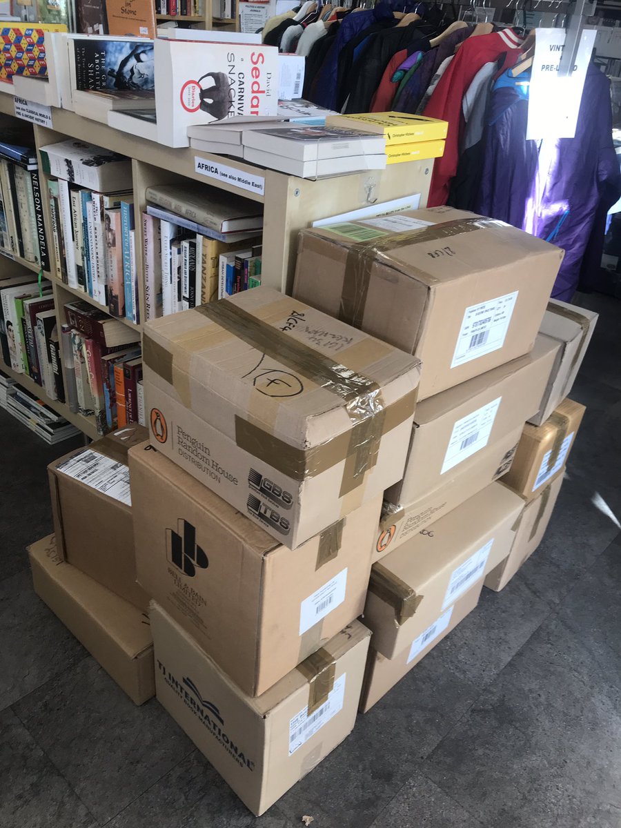 New #bargain-book stock just arrived. Should all be processed and priced by Sunday at the latest #historybooks #cookerybooks #naturalhistorybooks #politicsbooks #booksbooksbooks #artbooks #craftbooks #supportindependents #shoplocal