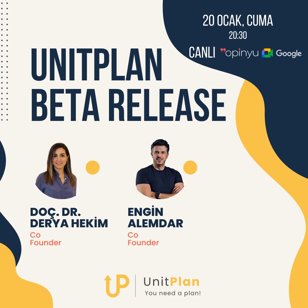 OpinyuHouse's tweet photo. Bu akşam saat 20:30’da başlayacak olan Unit Plan Release’ini kaçırmayın. 
Online toplantı için: https://t.co/JldciJjOKk
Offline toplantı için: @OpinyuHouse’a davetlisiniz. 

🆙 https://t.co/0gMrEmE6h6