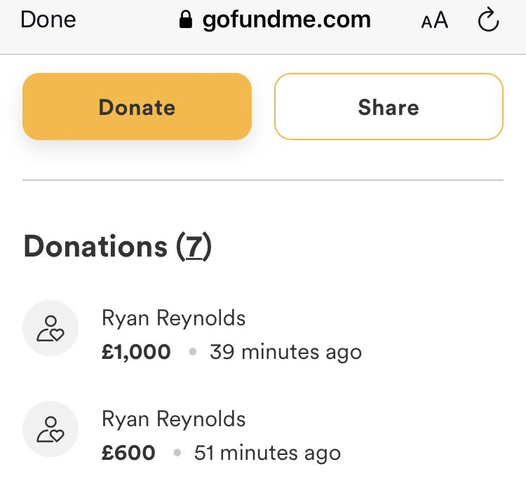 Once again, what a guy <a href="/VancityReynolds/">Ryan Reynolds</a> is! Bringing so much happiness to our community 👏👏
Best owners in the world. #Wrexham