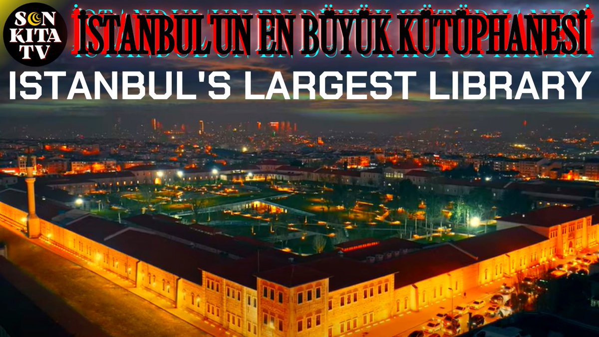 İstanbul'un En Büyük Kütüphanesi | Istanbul's Largest Library Videoyu izlemek için linki tıklayın: youtube.com/watch?v=jOJEBQ… youtube.com/watch?v=jOJEBQ… #RamiKuetuephanesi #library #İstanbul #AKParti #TuerkiyeYuezyılı #tuerkiye