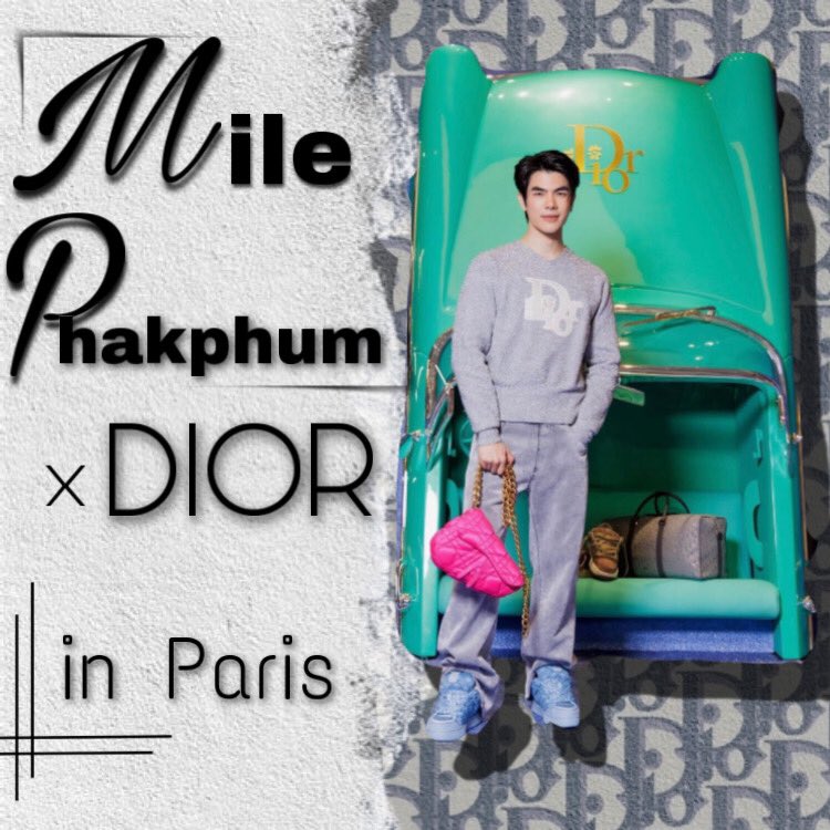 Shout out for our sMILE in Paris for DIOR ! 

All the best P'Mile ! 💚

#MilexDiorWinter2023