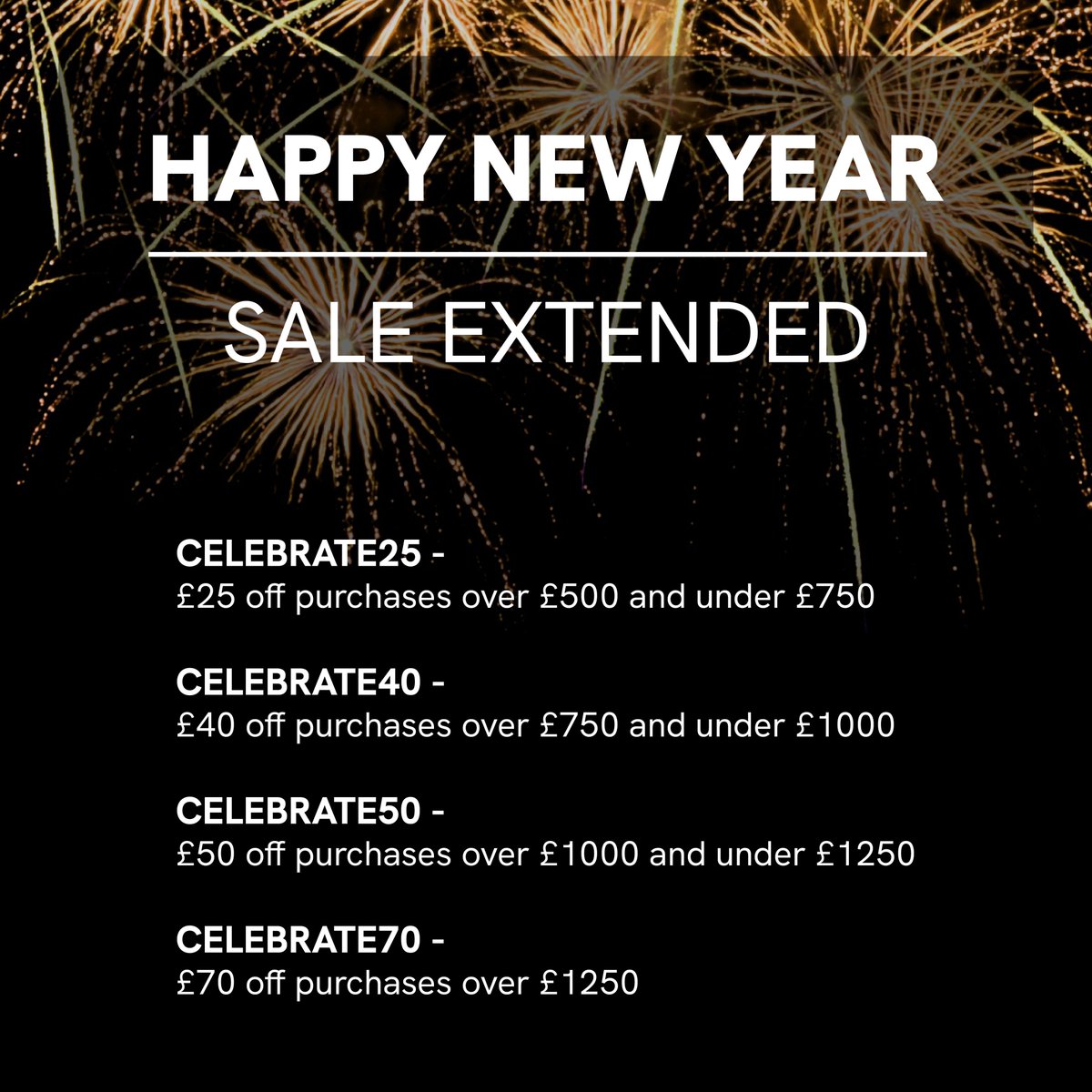 direct_fireplac's tweet photo. ‼️ 𝙉𝙀𝙒 𝙔𝙀𝘼𝙍𝙎 𝙎���𝙇𝙀 𝙀𝙉𝘿𝙎

Our New Year's sale finishes at midnight 𝘁𝗼𝗻𝗶𝗴𝗵𝘁, so act fast before the offer expires!

Click below to see all of our available deals. 👇

https://t.co/5jRpbMzdrU

#DirectFireplaces https://t.co/7FPO7ymrTz