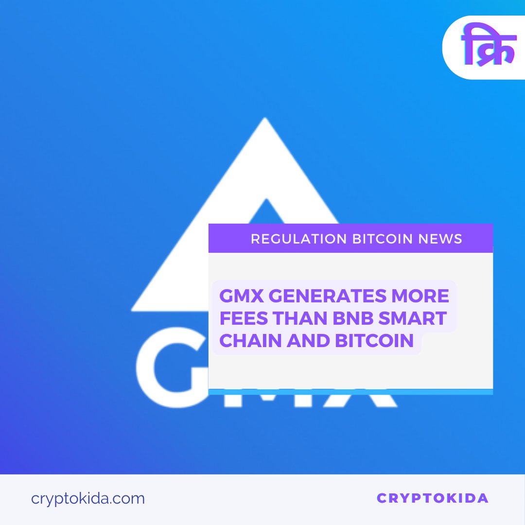 cryprokidaindia's tweet photo. GMX generates more fees than BNB Smart Chain and Bitcoin

GMX, the perpetual trading decentralized exchange (DEX) that allows 50x leverage now generates BNB Smart Chain (BSC) and higher trading fees than bitcoin.

#GMX #BNB #Bitcoin #smartchain #Bitcoin #decentralized https://t.co/PomvdI5a87