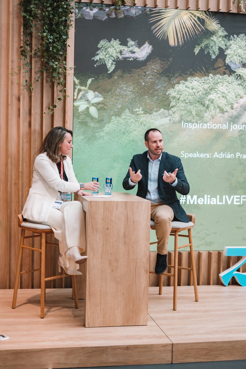 🙌Entrar en <a href="/MeliaHotelsInt/">Meliá Hotels International</a> es emprender un viaje sin fronteras porque las posibilidades de crecer y formarse aquí son infinitas. Y de esto sí que sabe <a href="/AdrianPraGar/">Adrián Prado</a>, Managing Director en MHI. #MeliaLIVEFitur #FITUR2023 #VIPMelia #WeAreMelia