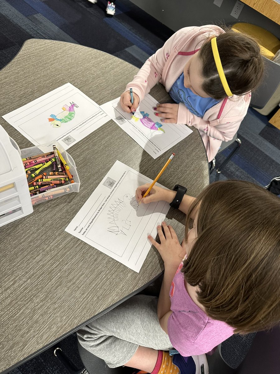 Meg Irwin (@octirwin) on Twitter photo Students design and describe their own “Stegothesaurus” after reading the book by <a href="/bridgetheos/">Bridget Heos</a> We are so excited to meet her next week! #oct4u #campOCT #GCISDlib Students design and describe their own “Stegothesaurus” after reading the book by <a href="/bridgetheos/">Bridget Heos</a> We are so excited to meet her next week! #oct4u #campOCT #GCISDlib