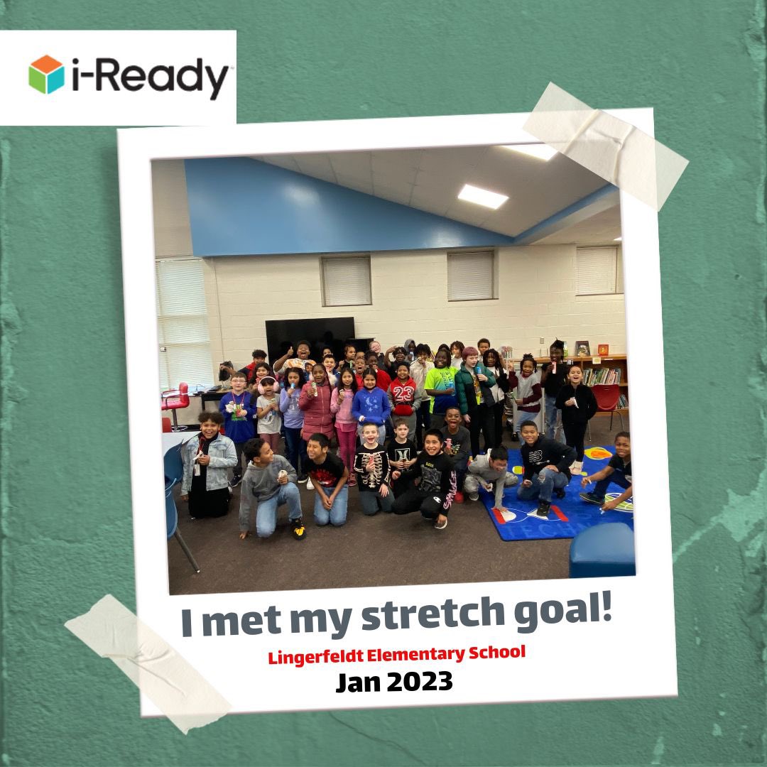 Lingerfeldtcats's tweet photo. Lingerfeldt was excited yesterday to welcome our first Stretch club members for 22-23 for meeting Iready Stretch goals in January. https://t.co/6BRxRLP4b5
