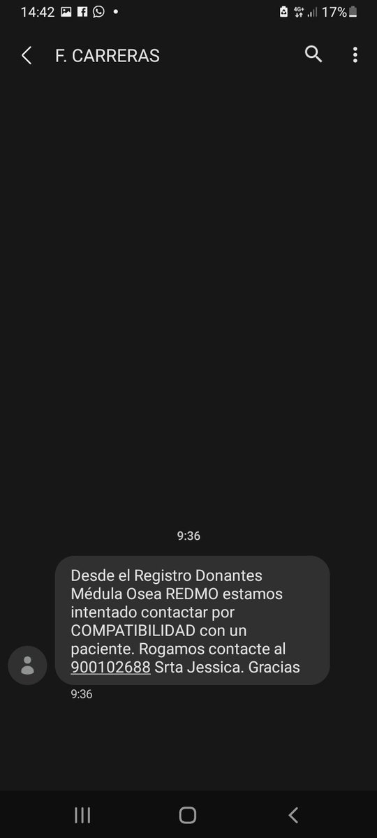 ManuDoradoLacon's tweet photo. Hoy me han llamado desde un hospital de barcelona, os pongo en contexto soy donante de medula osea, pues hay alguien de mi edad con el cual soy compatible y la necesita, me han dicho que si estaria disponible tanto a extraccion de sangre periferica como de medula osea https://t.co/aEDHvTSufP