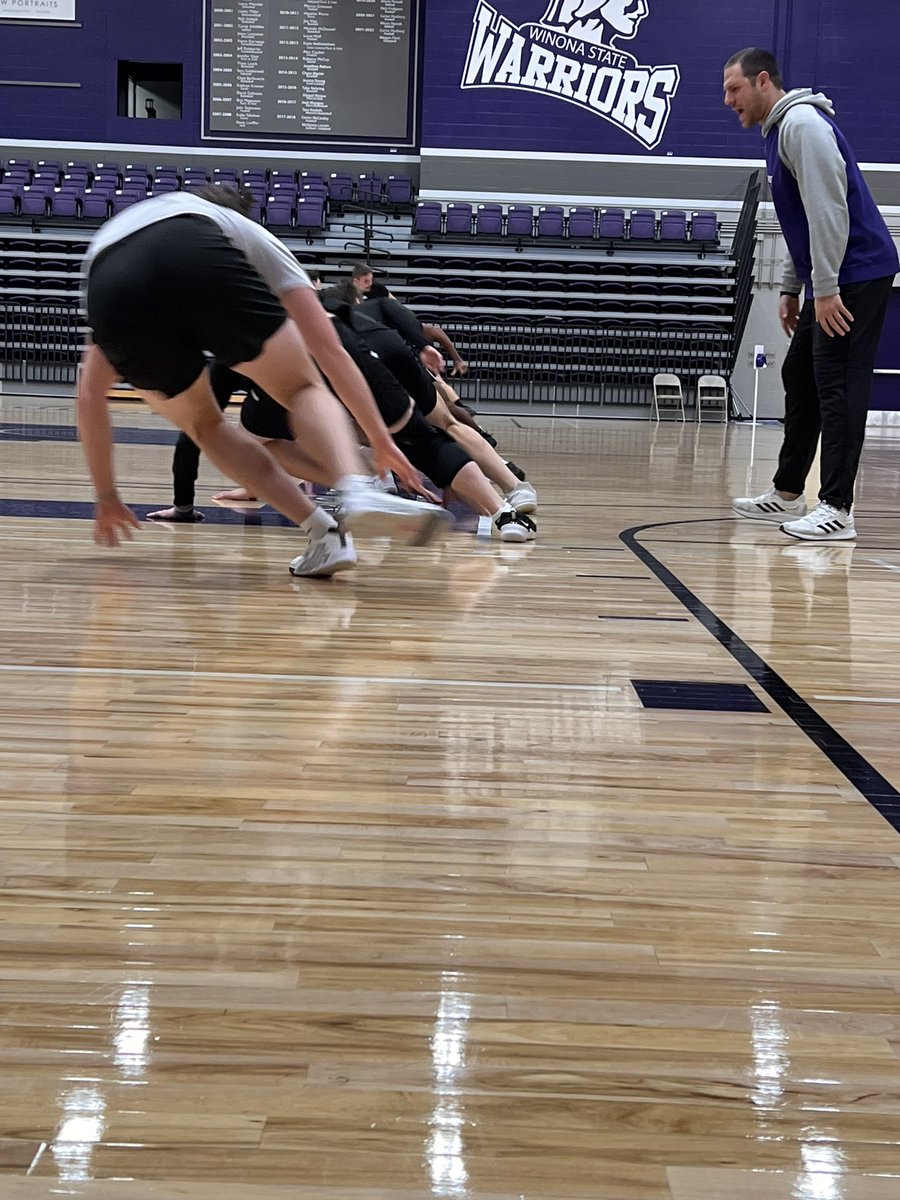 Coach_Bergy's tweet image. Start to finish…details and effort matter. 

1-0. 

Grit. Growth. Team.

@WinonaState_FB