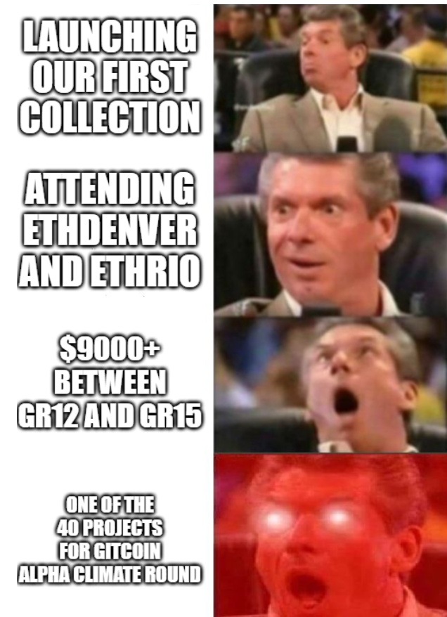ents_foundation's tweet photo. Did you already checked our #GitCoin grant? https://t.co/oWbcsJ1vri
An honor to be part of #gitcoinalpharound
#ReFi #gitcoinalpha #gr16 https://t.co/QqTHfaFMKr
