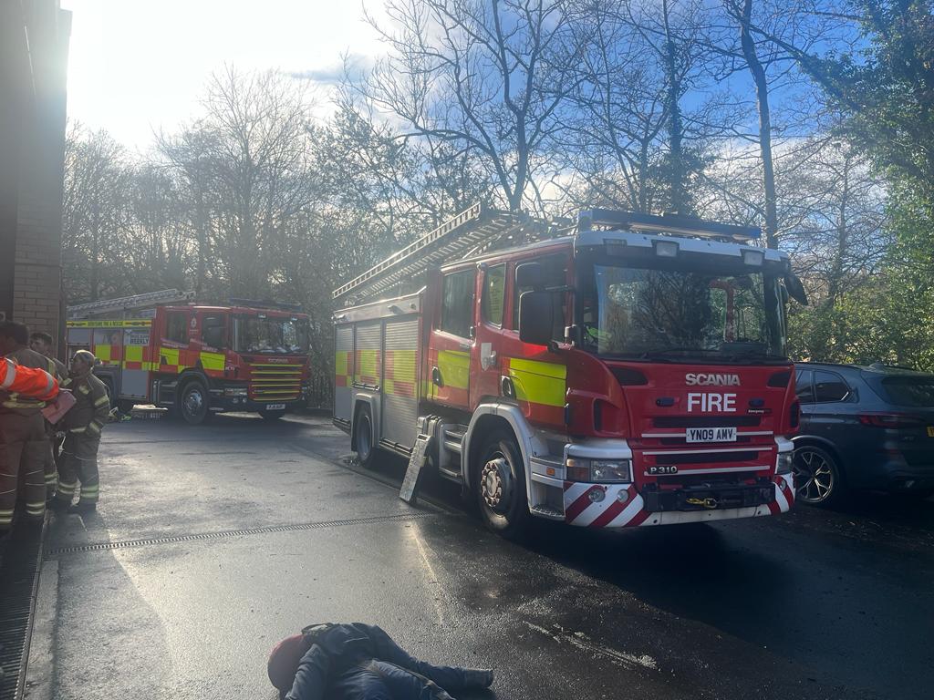 Dronfield Fire Station tweet media