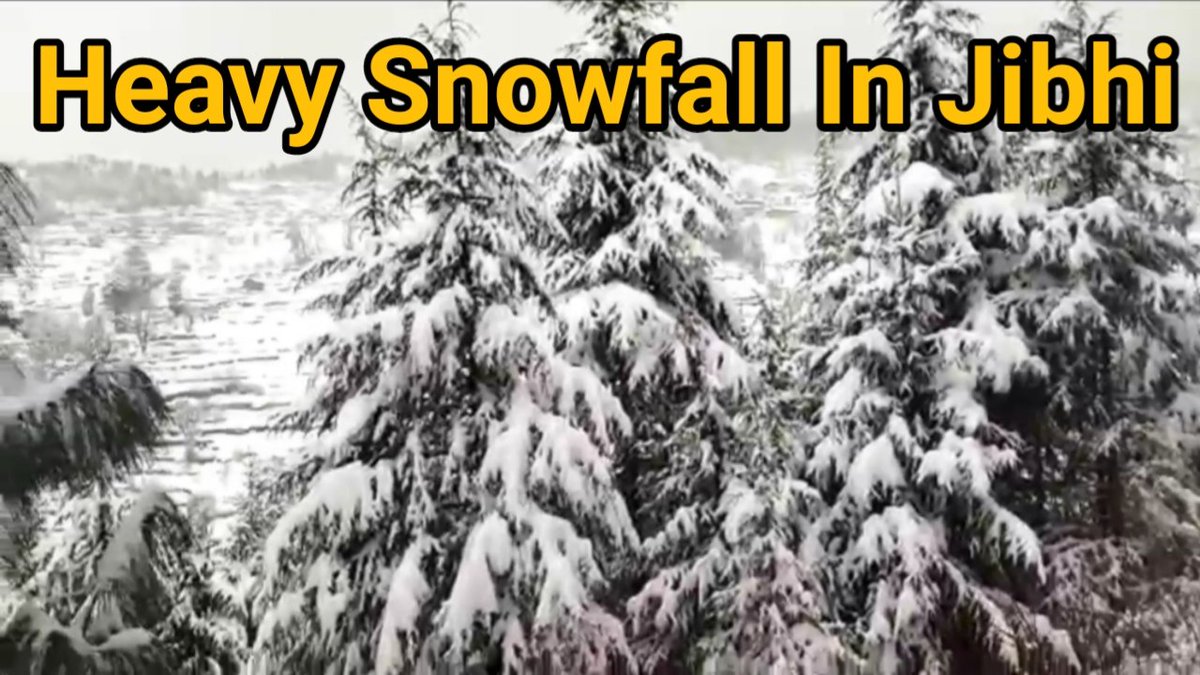 ravirajput0009's tweet photo. #Heavy #Snowfall 🌨️ In #Jibhi #Ragupur #Fort #Jalodi #Jot #Kullu
#Snowfall_In_Himachal #snowfallinkashmir #snowfallinmanali click here 👉👉👉👉👉https://t.co/iYRXrKy0is https://t.co/Jheoe1olBC