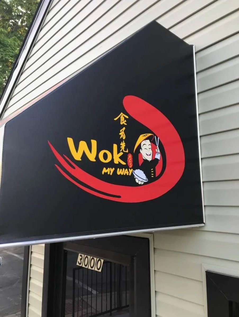 'Somehow, asian restaurants reign supreme when it comes to puns in their restaurant names' Follow link for full view. route1views.com/travel/sign-of…?