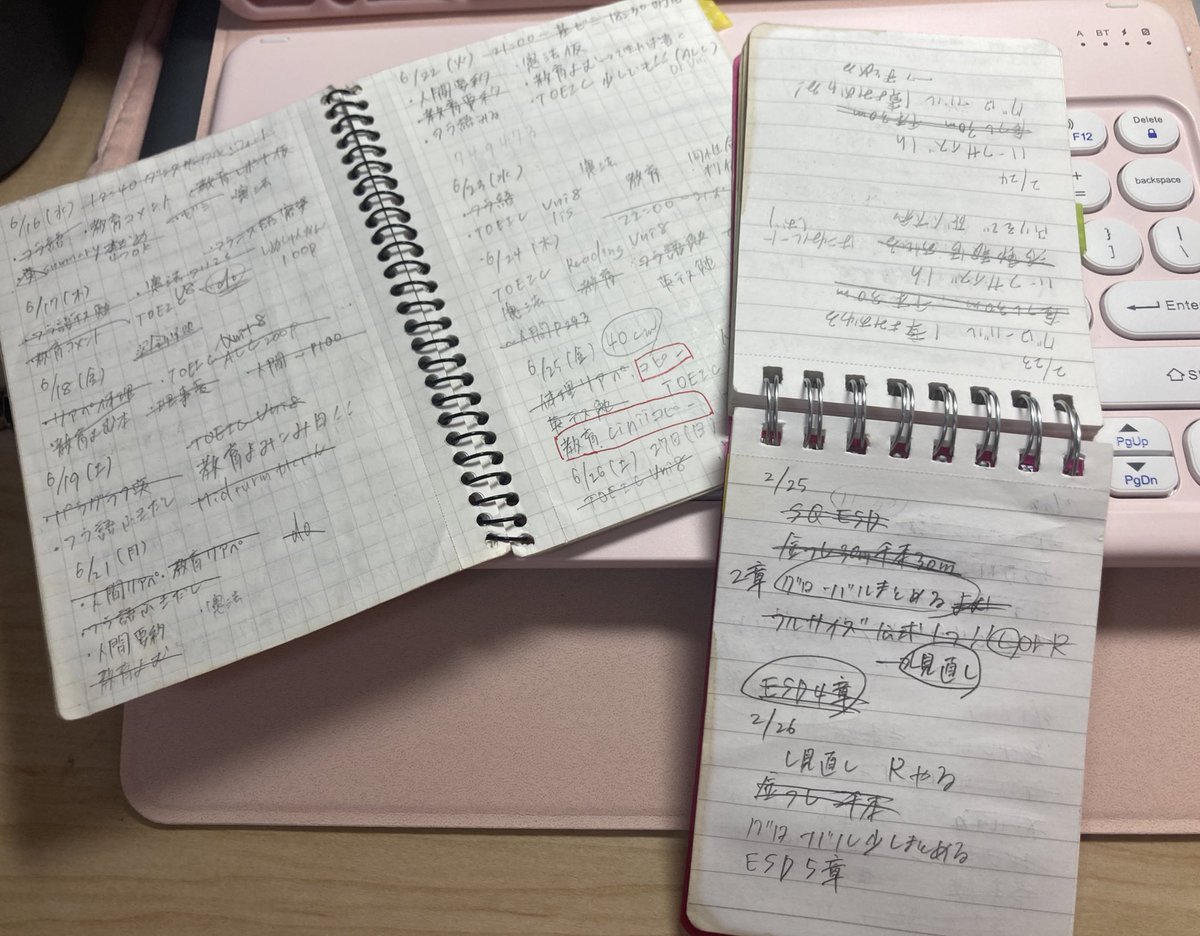 maru_intern's tweet photo. 私流、効率よく毎日のタスクを終わらせる方法
→圧倒的手書きTodoリスト！！

このくらいのごちゃごちゃメモが逆に毎日頑張ってる実感できる🐰
大学の課題にも使えるし、最近はインターンにも活用してる🙆‍♀️ https://t.co/TGwHX03nTR