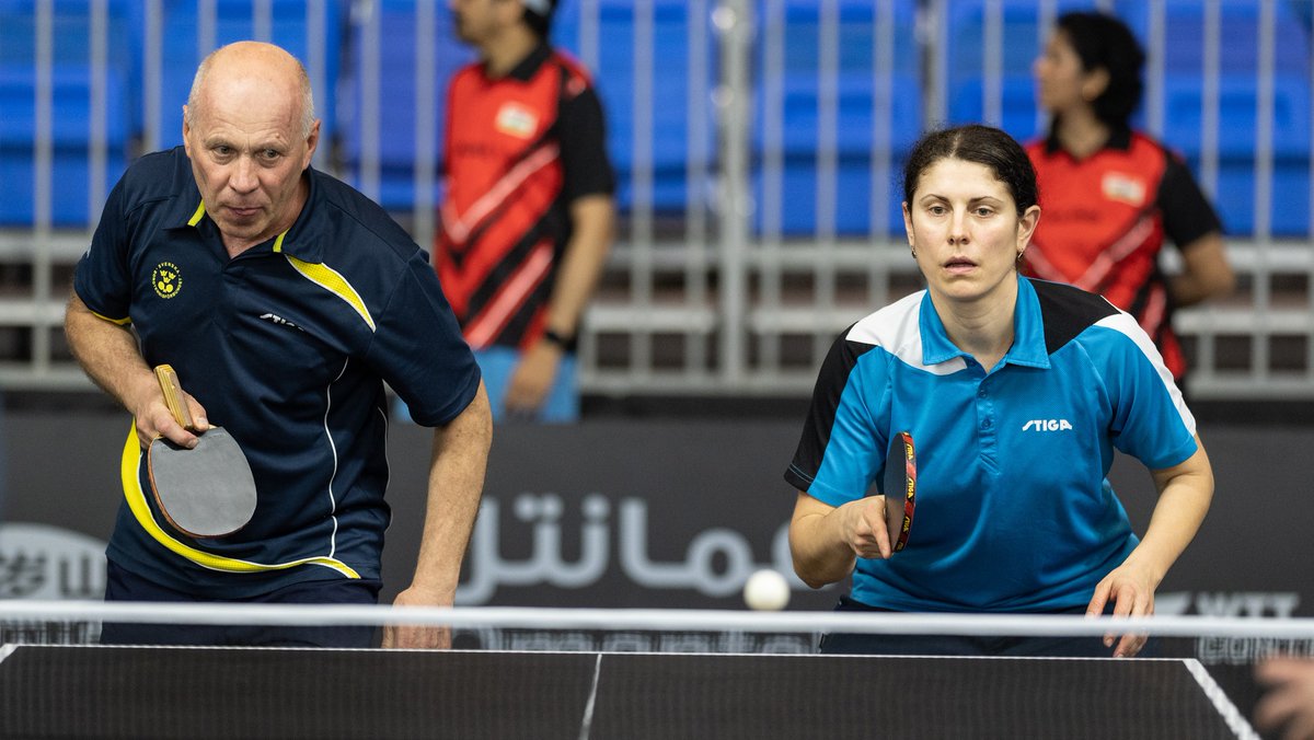 pingisliitto's tweet image. Veteraanien MM-kisat, Oman: Marina Donnerille sekanelinpelin MM-kultaa – Risto Pitkänen välieriin nelinpelissä. Suomelle yhteensä neljä mitalia! sptl.fi/sptl_uudet/?p=… #pingis #wvc2023