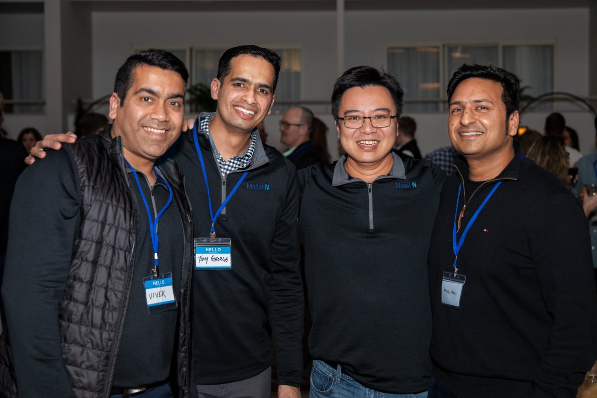 ModelN's tweet photo. [Fun Friday] It’s been a fun week for #ModelN, as we hosted Ignite 2023 – our all-employee kick-off meeting – for North America and EMEA employees. Enjoy these photos from the hybrid event, which took place virtually and in-person across four hubs in the U.S. #ModelNLife #NFactor https://t.co/UXh0Npu0bQ