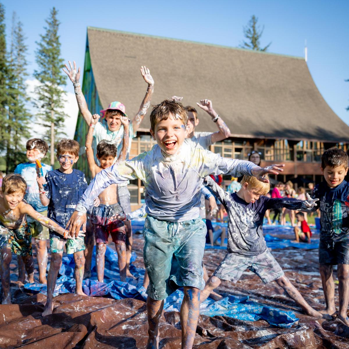 muskokawoods's tweet photo. We've got that #FridayFeeling! #MuskokaWoods #SummerCamp #MessyGames https://t.co/axLEuvx77l