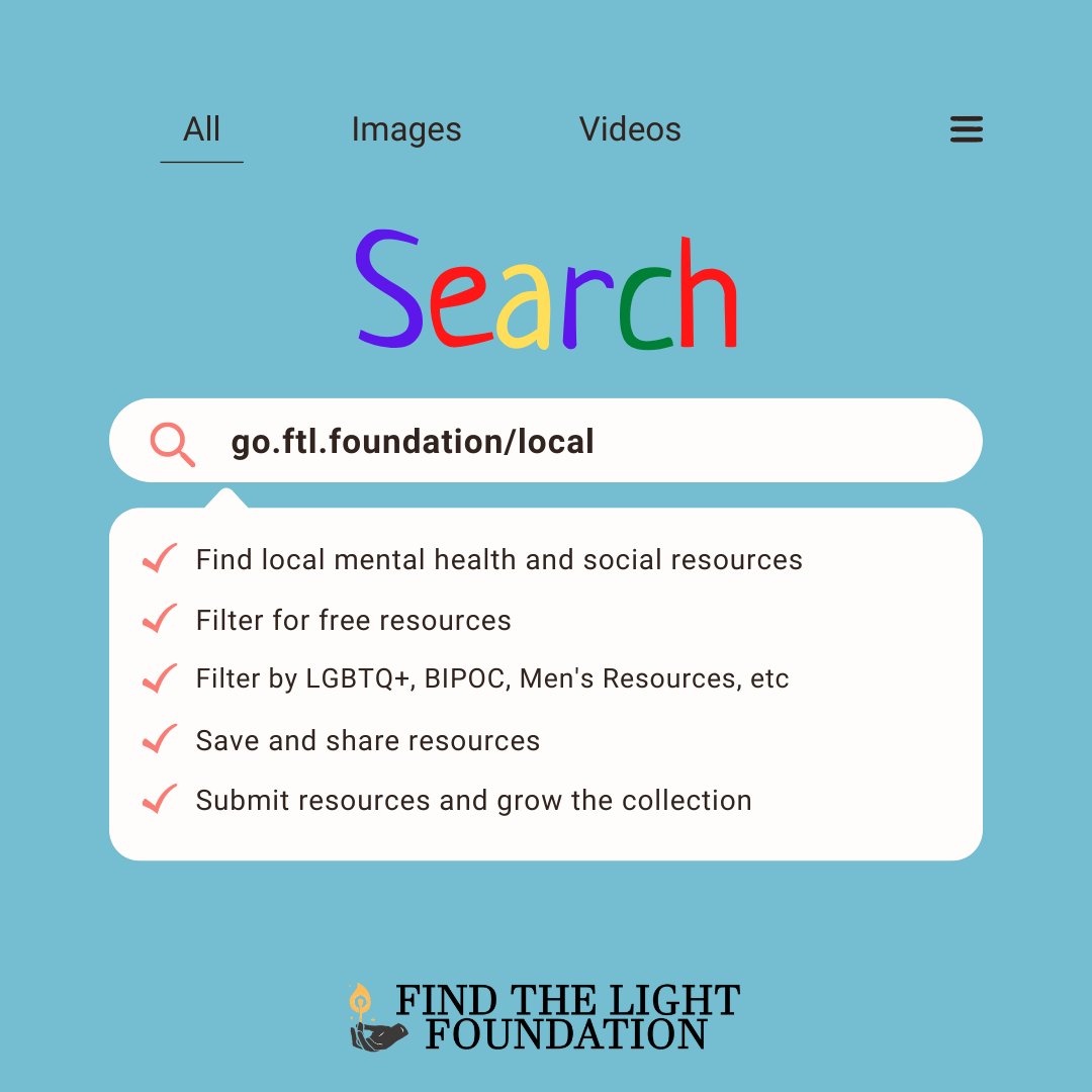 FTL_foundation's tweet image. Finding local therapists, shelters, food banks, and more has never been easier! Easily filter by your needs and access resources 24/7 at go.ftl.foundation/local #STL #STLlocal #mentalhealth