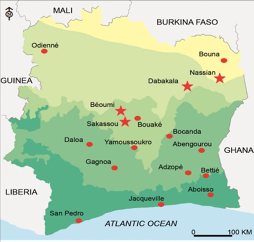 PMI_Evolve's tweet photo. #ScienceRead: Entomological monitoring provides vital information on mosquitoes. Data collected in Côte d’Ivoire in 2019 informed the NMCP's mass 🦟 net distribution in 2021 & the choice of insecticide & timing for the first spray campaign in 2020: https://t.co/QVr4kDezFh @PMIgov https://t.co/FnTB4mfy2N