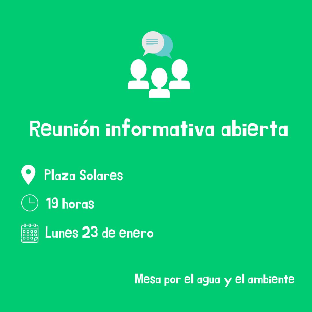 Mesa por el Agua y Ambiente AG (@aguayambiente) on Twitter photo 