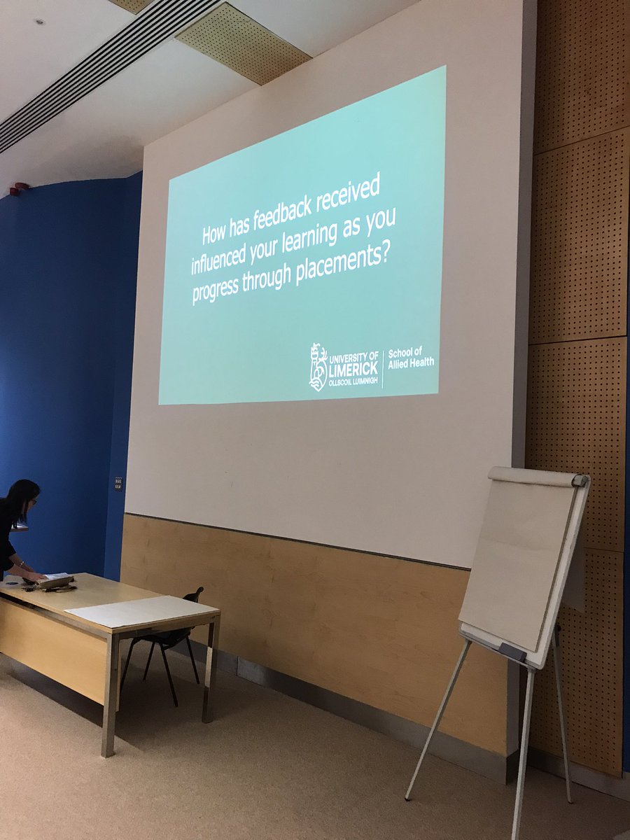 AlliedHealthUL's tweet photo. Students’ perceptions of feedback #ULPractEd2023 https://t.co/gOJs6EN6fB