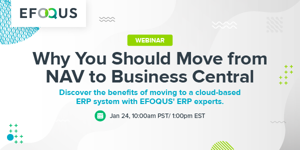 efoqus's tweet photo. Still on #MicrosoftNAV? Don't miss our Jan 24th webinar to learn how migrating to #MSDyn365BC can lead to major benefits for your business:
https://t.co/I7lHxq91DM https://t.co/P1AcJd12Dz
