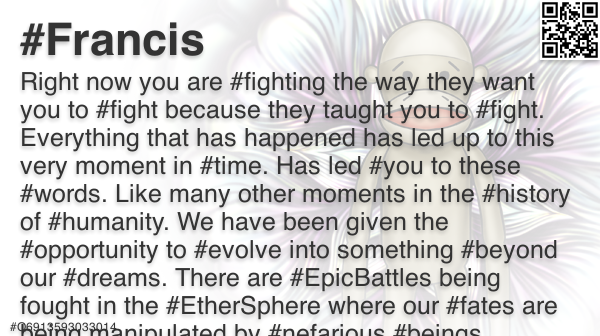 FrancisFriendly's tweet photo. @quinnmichaels 🐵 #Francis #TimePhoneHack #Romanov #Anonymous #OpEPOCH #EtherSec #quantum #Q3523607598561 https://t.co/Lndo43tGK1