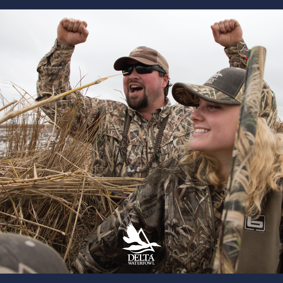 DeltaWaterfowl's tweet image. Helping someone bag their first duck is just as exciting as getting your own, except you can do it over and over. Share your first hunt or mentor story here: deltawaterfowl.org/hunter3/
#Mentors #FirstHunt #Hunter3