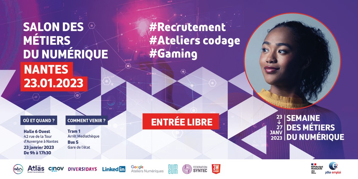 mchongwanumeric's tweet photo. L’économie #numérique est très dynamique dans les #PaysDeLaLoire, @pole_emploi a souhaité contribuer à cet écosystème en réalisant son premier salon du numérique à #Nantes. 

➡️https://t.co/M2WtHs09xN https://t.co/1INT3gTkyf