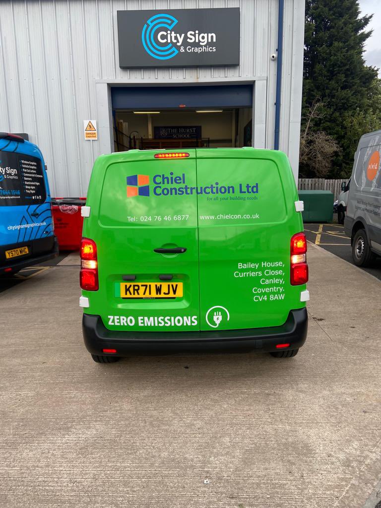 city_sign's tweet image. GREEN WITH ENVY… a fantastic van graphics wrap for Ciel Construction Ltd. This one packs a vibrant punch and lots more too… DM us if you’d like to get your Van wrapped! #vanwrapping #vangraphics