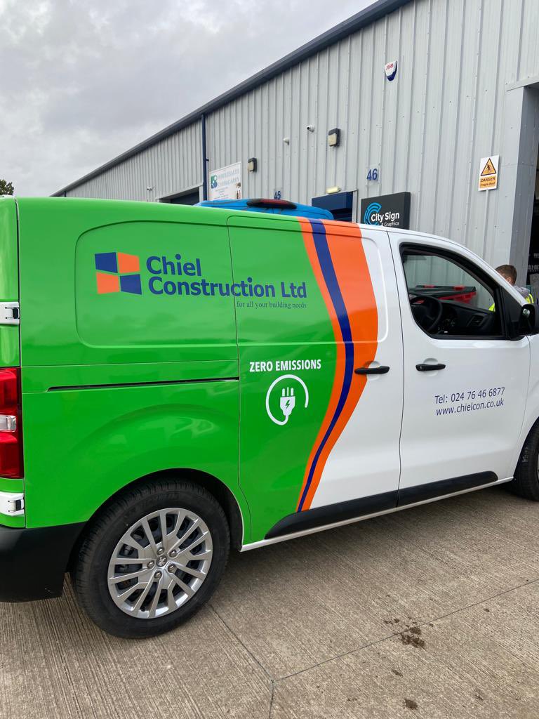 city_sign's tweet image. GREEN WITH ENVY… a fantastic van graphics wrap for Ciel Construction Ltd. This one packs a vibrant punch and lots more too… DM us if you’d like to get your Van wrapped! #vanwrapping #vangraphics