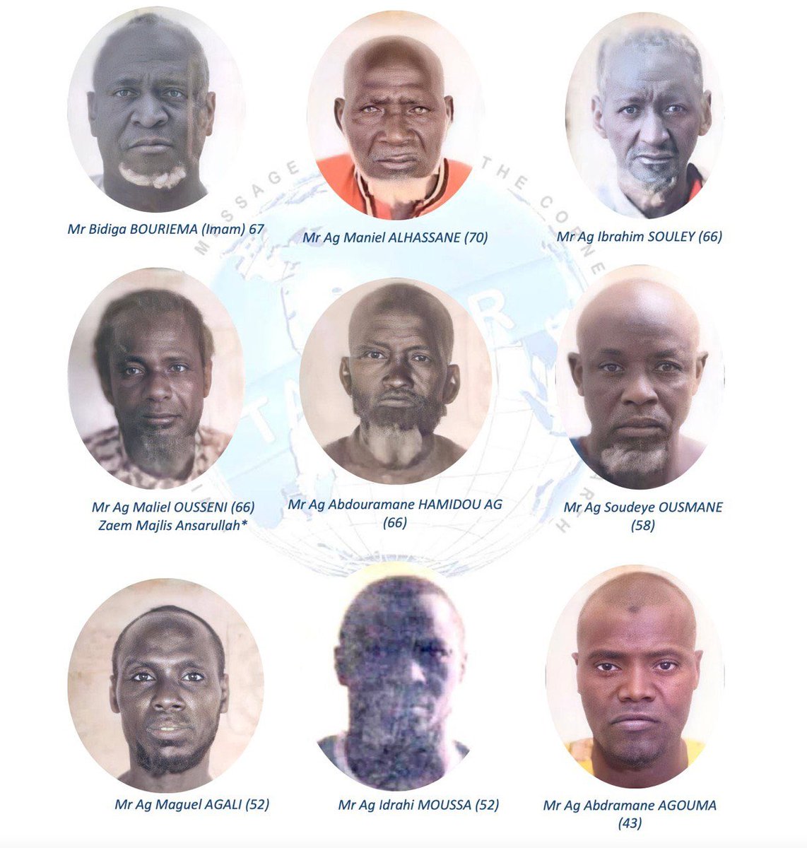 🌟"The shining stars of Ahmadiyyat who have left behind an excellent example."🌟 

In his Friday Sermon, His Holiness Hazrat Mirza Masroor Ahmad paid tribute to the nine martyrs in Burkina Faso who were brutally killed for refusing to denounce their belief in Islam Ahmadiyya.