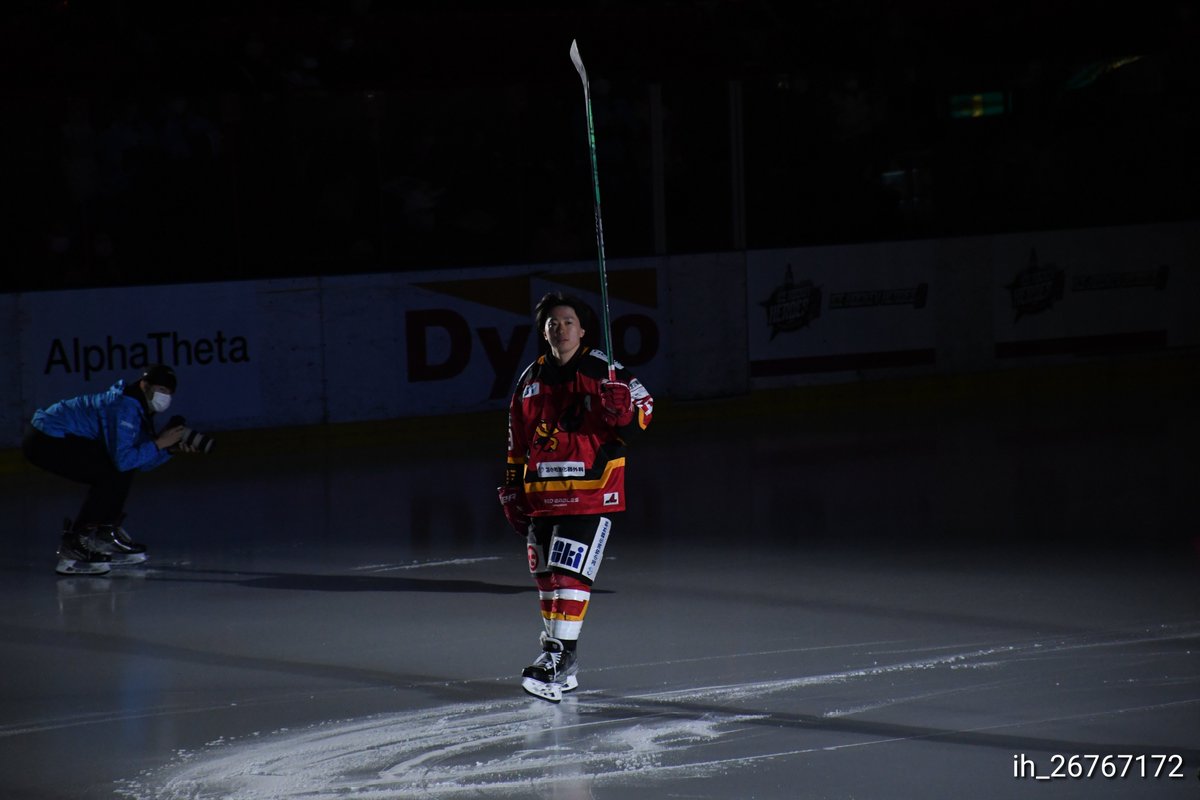 ih_26767172's tweet image. #アイスホッケーヒーローズ2
 #アジアリーグアイスホッケー
 #レッドイーグルス北海道
 #ひがし北海道クレインズ