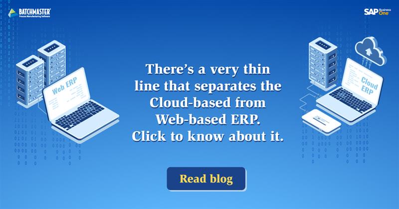 BatchMasterInd's tweet image. Cloud ERP and Web ERP are often used interchangeably. But, they are different. Yes, you heard it right. Read the blog to get the difference - bit.ly/3wh0rvr
#cloudbasedsoftware #webbased #erpsoftware