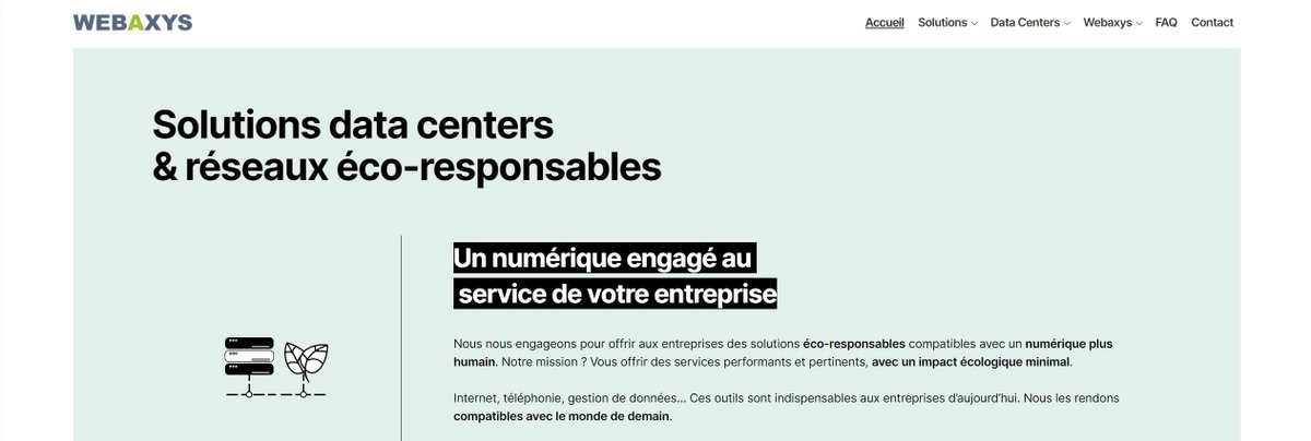 <a href="/webaxys/">Webaxys</a>, Datacenter green et opérateur de réseaux basé à Sotteville-lès-#Rouen, continue son développement rouennormandyinvest.com/actualites/web…