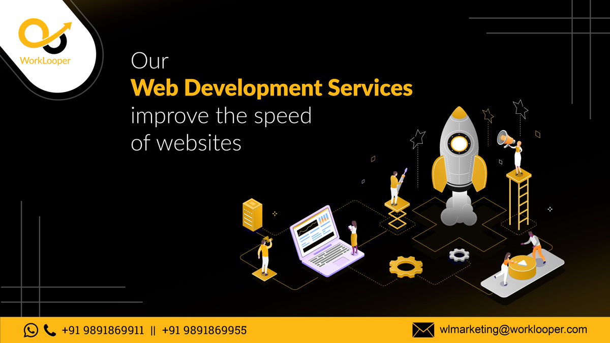 work_looper's tweet image. Nothing frustrates users more than a website that loads slowly. The WorkLooper development team makes sure that your website loads faster so that you don’t lose any potential customers.
#webdevelopmentcompany #webapplicationdevelopment
#webdevelopment
#webdevelopmentservices
