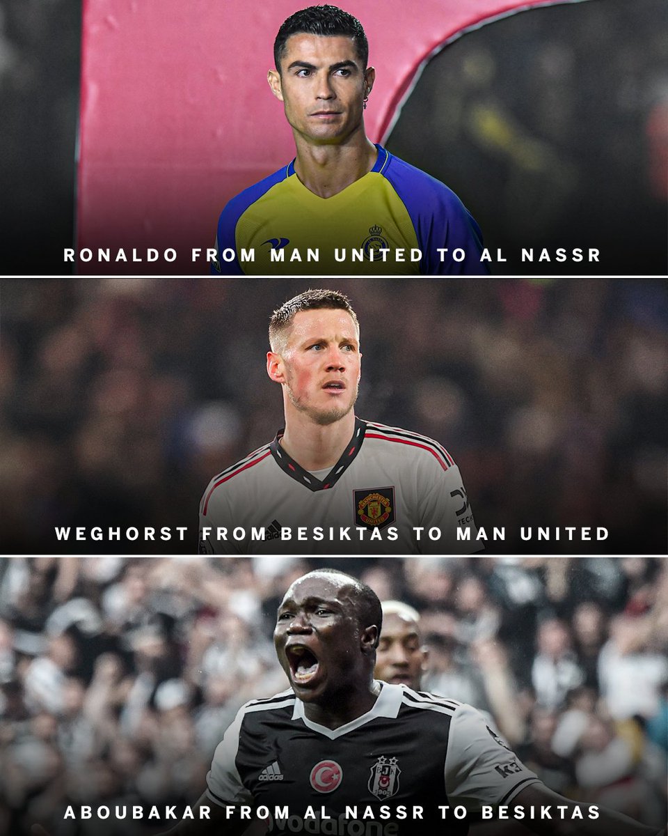 We never saw this transfer triangle coming 😅