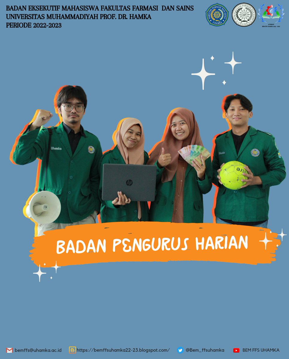 Bem_ffsuhamka's tweet photo. Badan Pengurus Harian (BPH)

#KABINETAGNIBADI
#BEMFFSUHAMKA
#BEMFFSUHAMKA2022-2023 https://t.co/jOXWWhB9uA