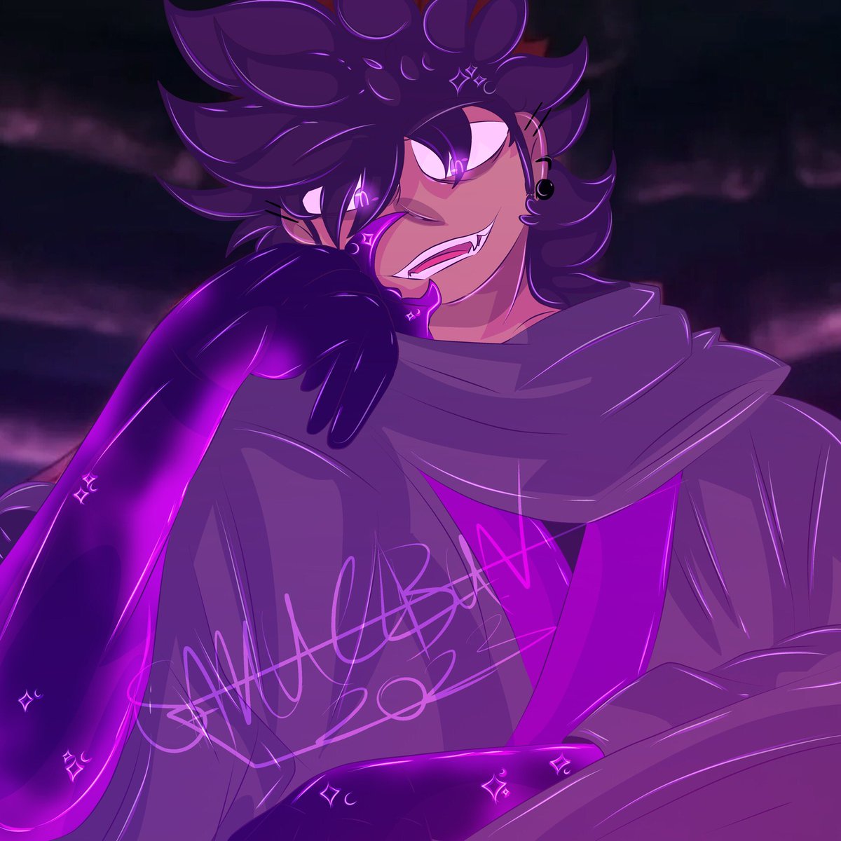 SamuelTheBunny's tweet photo. Hi first post here don’t kill me all at once thanks anyways yummy fanart for the amazing @ECUniversal1 yeah it’s me from discord 👁👁

Literally funky jjk scene redraws one of the angry boy and our favourite king of curses but yippie enjoy 

#fanart #art #artists #artwork https://t.co/jinIpn1X7X