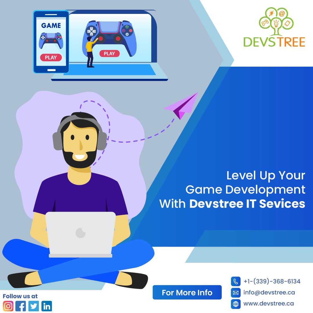 DevstreeCA's tweet image. We make marvellous mobile, desktop, console, web, and live event games
For more Information
🌐 :-  devstree.ca/game-developme…
📧 :-  info@devstree.ca
☎️:- +1-(339)-368-6134
#gamedevelopers #unity3d #cocos2d #gaming #virtualreality #augmentedreality #devstreeitservices #canada