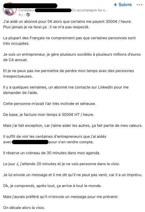 DisruptiveHoLin's tweet photo. La plupart des Français ne comprennent pas que certaines personnes sont occupées à raconter nimp sur LinkedIn. https://t.co/shM3tqQK35