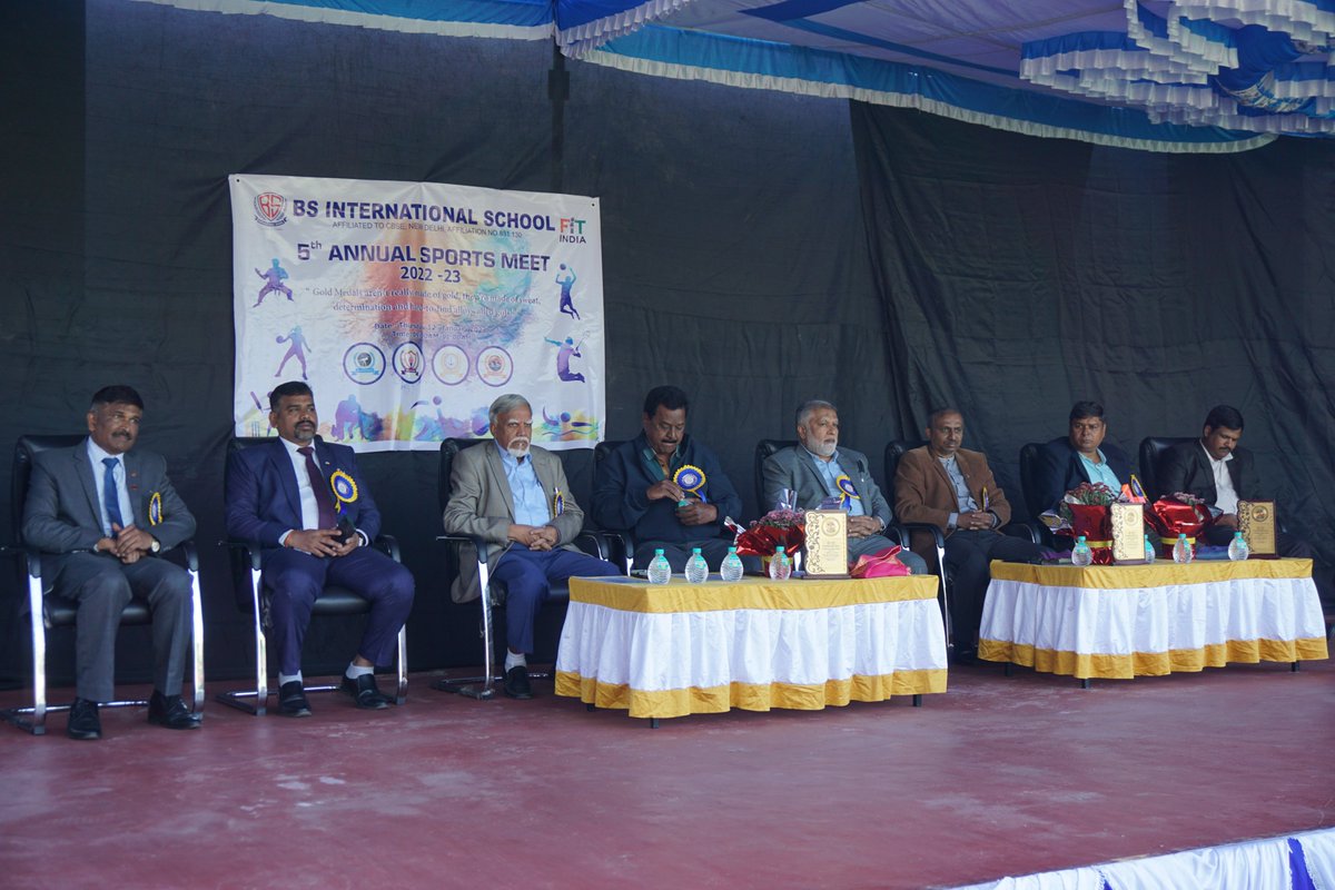 bsisblre's tweet photo. BSIS celebrated 5th Annual Sports meet on 12th January 2023. The sports meet was inaugurated by Mr. MC Venu Gopal, Handball and Basketball International Player. 

#bsinternationalschool #ecity #bangalore https://t.co/8VRnswbCJ3