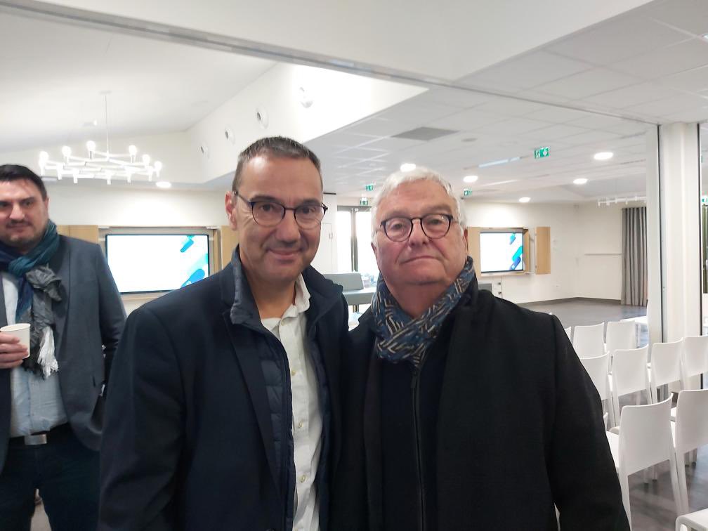 Vœux de la <a href="/FRTPLR/">FRTP Occitanie délégation Méditerranée</a> 
Patrick Ceccotti, élu <a href="/CCIHerault/">CCI Herault</a>, est aux côtés du Président <a href="/GiorgiucciO/">GIORGIUCCI Olivier</a> pour réaffirmer le soutien de la CCI à la filière