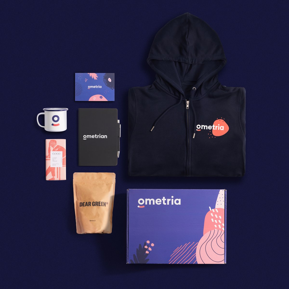 Looking for gift inspiration? We recently curated a gift pack for the team at <a href="/OmetriaData/">Ometria</a> 

Featuring…

⭐Custom branded organic cotton hoody
⭐Coco chocolate 😋
⭐Dear Green coffee

Plus lots of other treats 🎁 

buff.ly/3ZMBXYk