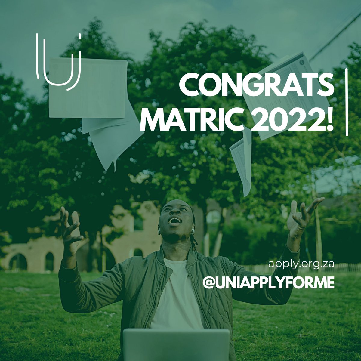 UniApplyForMe's tweet photo. Weโd like to congratulate the class of 2022 on their stellar performance. A message from the UniApplyForMe team: https://t.co/0yhtlpzekY.
#UniApplyForMe #Matric2022 #MatricResults https://t.co/qBVaRKlULP