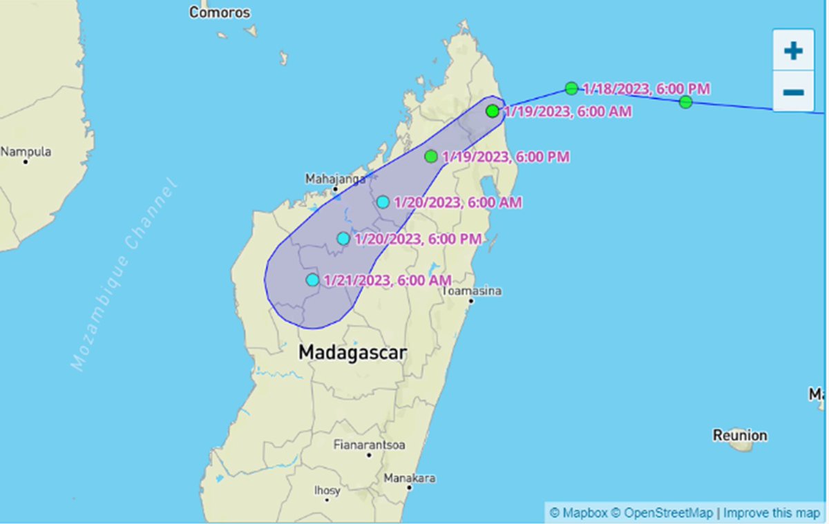 Cyclone Cheneso has just hit north Madagascar and is likely to cause extensive flooding and damage in communities we work: Maevetanana, Ambato Boeny, Betsiboka river.  Our team is speaking with the local authorities, ready to survey damage and help. Watch this space for news.